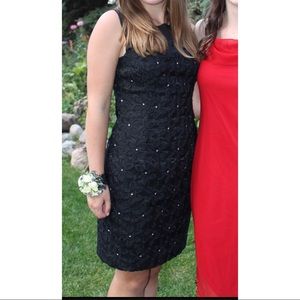 Lilly Pulitzer Black Cocktail Dress, Size 4